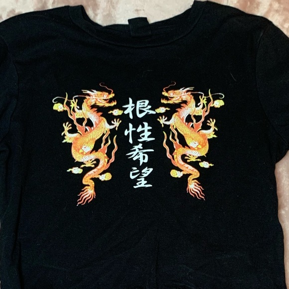 Urban outfitters long sleeve crop top - Picture 3 of 3